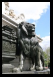 lion statue place de la rpublique