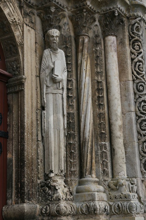 portail église saint lazare d'avallon
