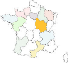 interactive map of france