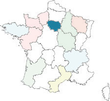 interactive map of france