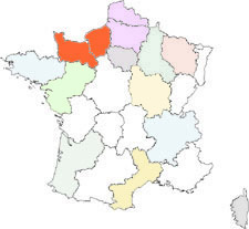 carte normandie rgion