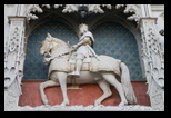 staue equestre de louis XII - chteau de Blois