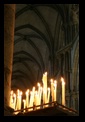 cathédrale de rouen cierges