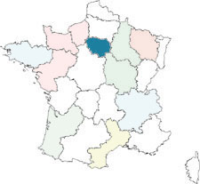 cartina parigi