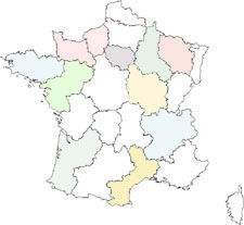 interactive map of france