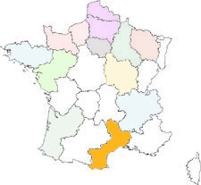 carte des régions de France